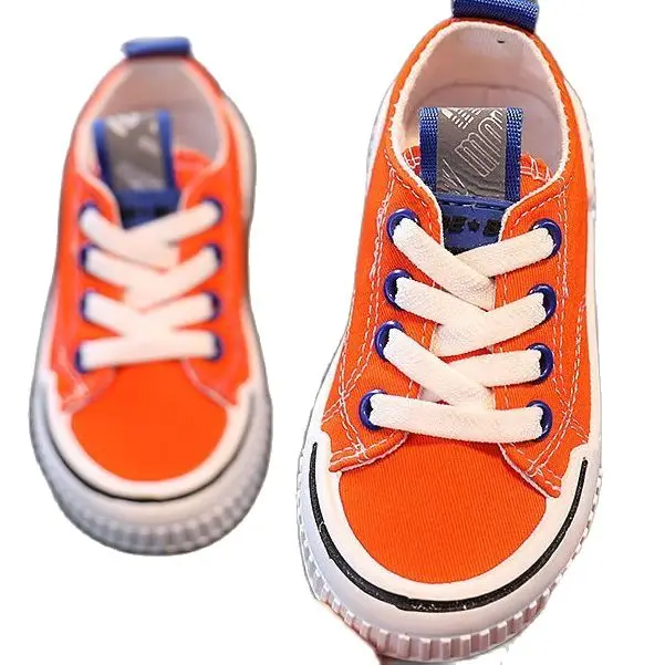 

2021 Spring and Autumn New Style Children's Canvas Shoes Leisure Shoes for Boys Non-slip Slip Slip-on Shoes for Girls