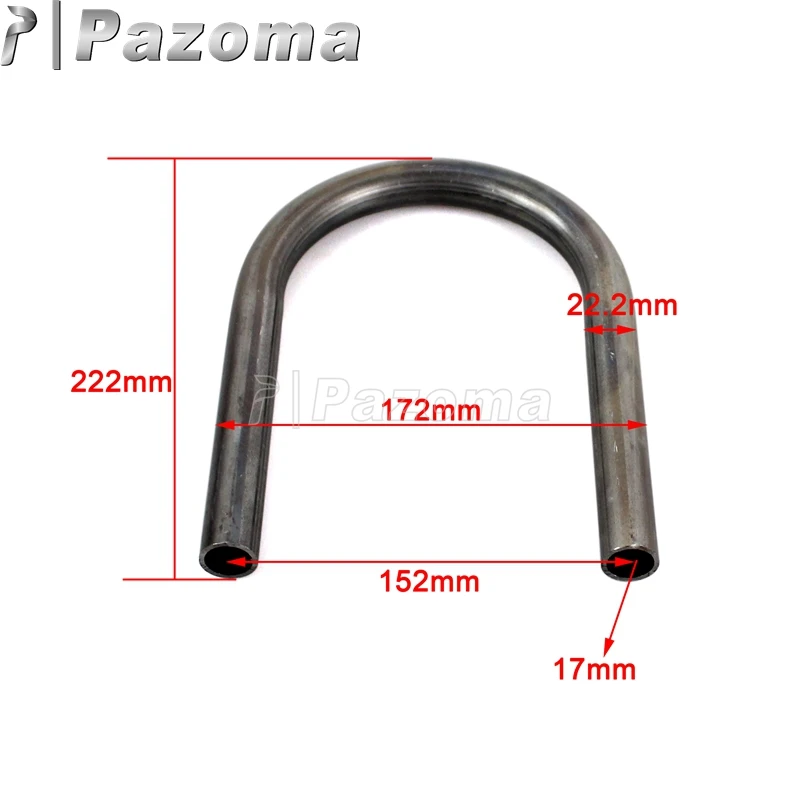 RSH-03-SG Мотоцикл 25 мм " Труба заднего сиденья рамка обруч Brat петля для Honda CB Yamaha XS Suzuki GS Кафе Racer поплавок CB125 175 200 350 400 - Цвет: RSH-03-SG