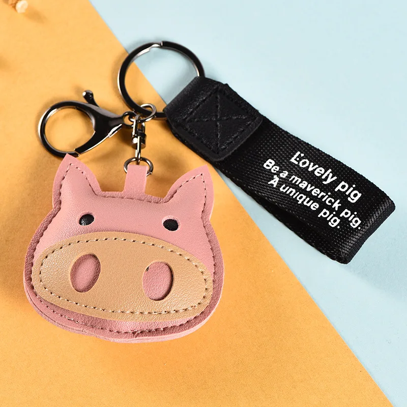 2020 милый поросенок ткань-с ремешком для руки на хлопковом подкладе брелок