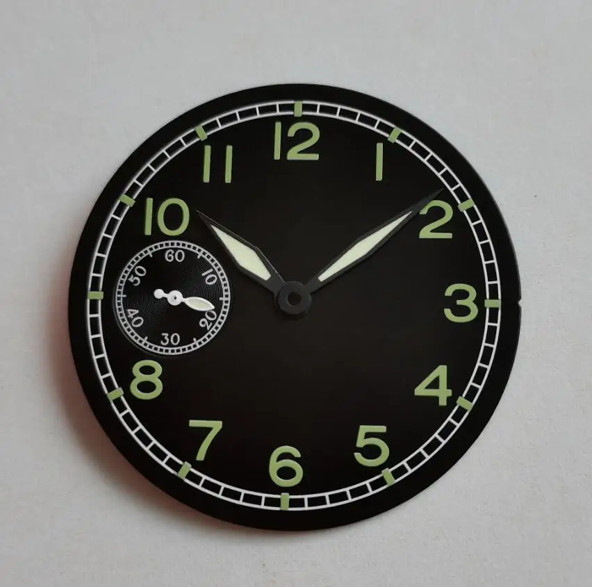 

Watch parts Watch dial watch hand 39mm Retro style Arabic number Refit watch Suitable for eta6497 seagull ST36 G098