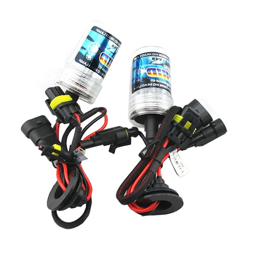 35 Вт Hid ксеноновая лампа D2s H1 H3 H7 H11 H4 3000K 5000K 6000K 8000K 12000K Wit Blauw Geel 2 Stuks|Лампы для