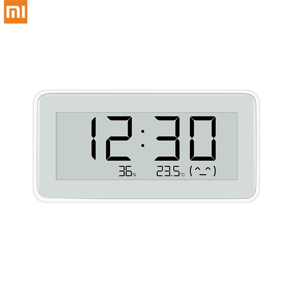Термометр Гигрометр Xiaomi Mijia BT 4 0 умные беспроводные электронные часы с ЖК