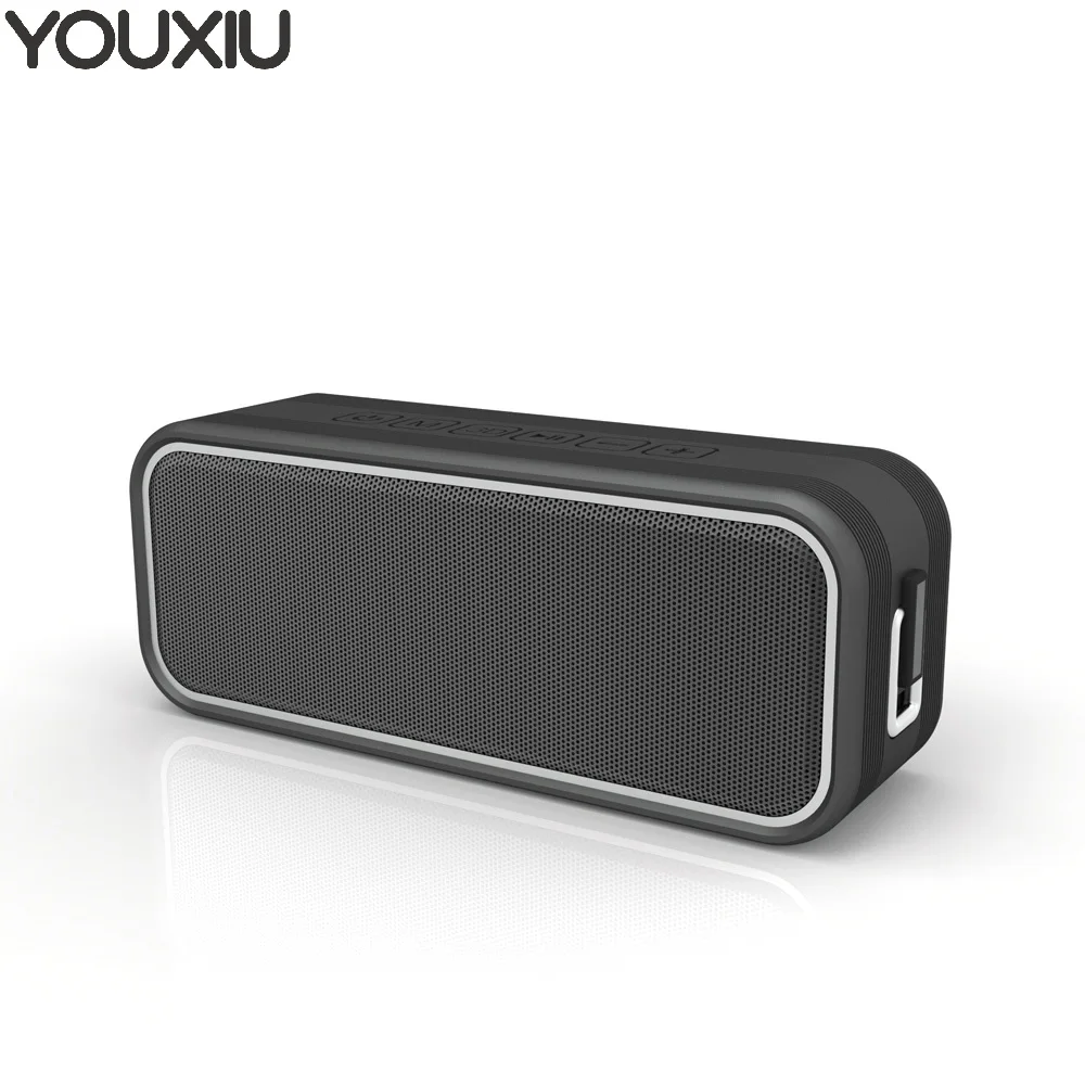 YOUXIU 20W Wireless Bluetooth Speakers TWS Portable Outdoor Loudspeaker IPX7 Waterproof Powerful Stereo Sound Bar Subwoofers AUX