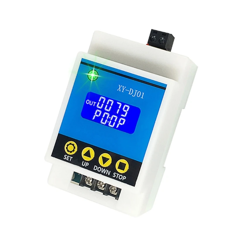 

DC 6-30V 30A LCD Digital Display Timing Control Module Multifunction Delay Relay X37B