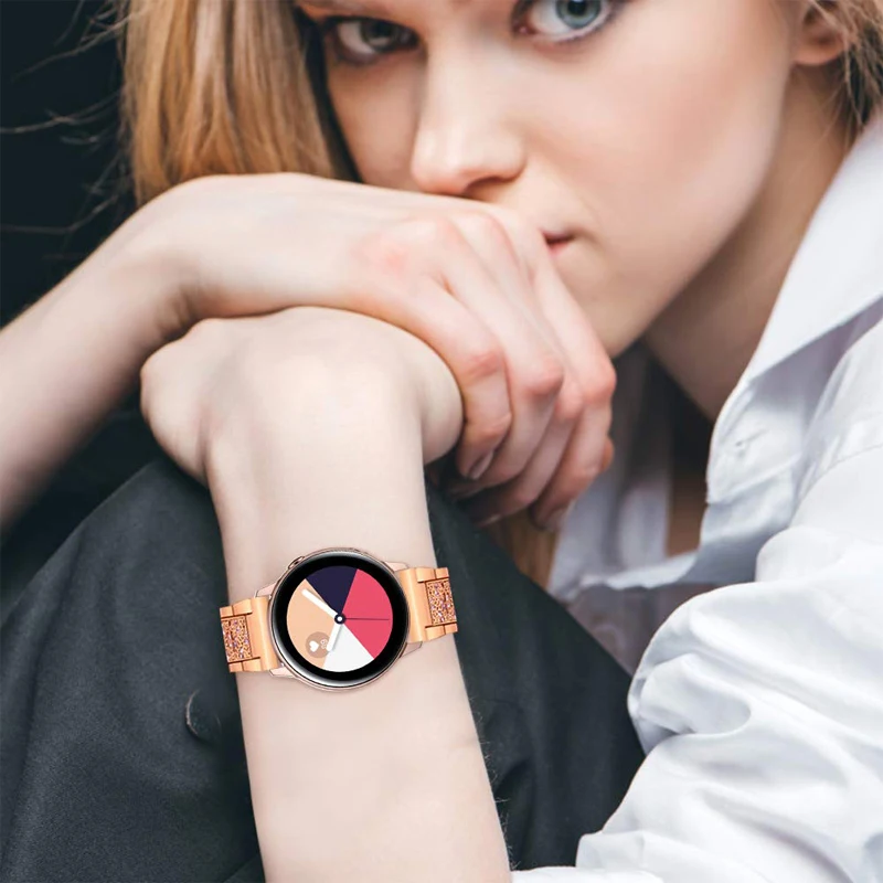Ремешок 20 мм/22 мм для Samsung galaxy active Gear S3 frontier 46 мм/42 huawei gt ремешок часов amazfit bip