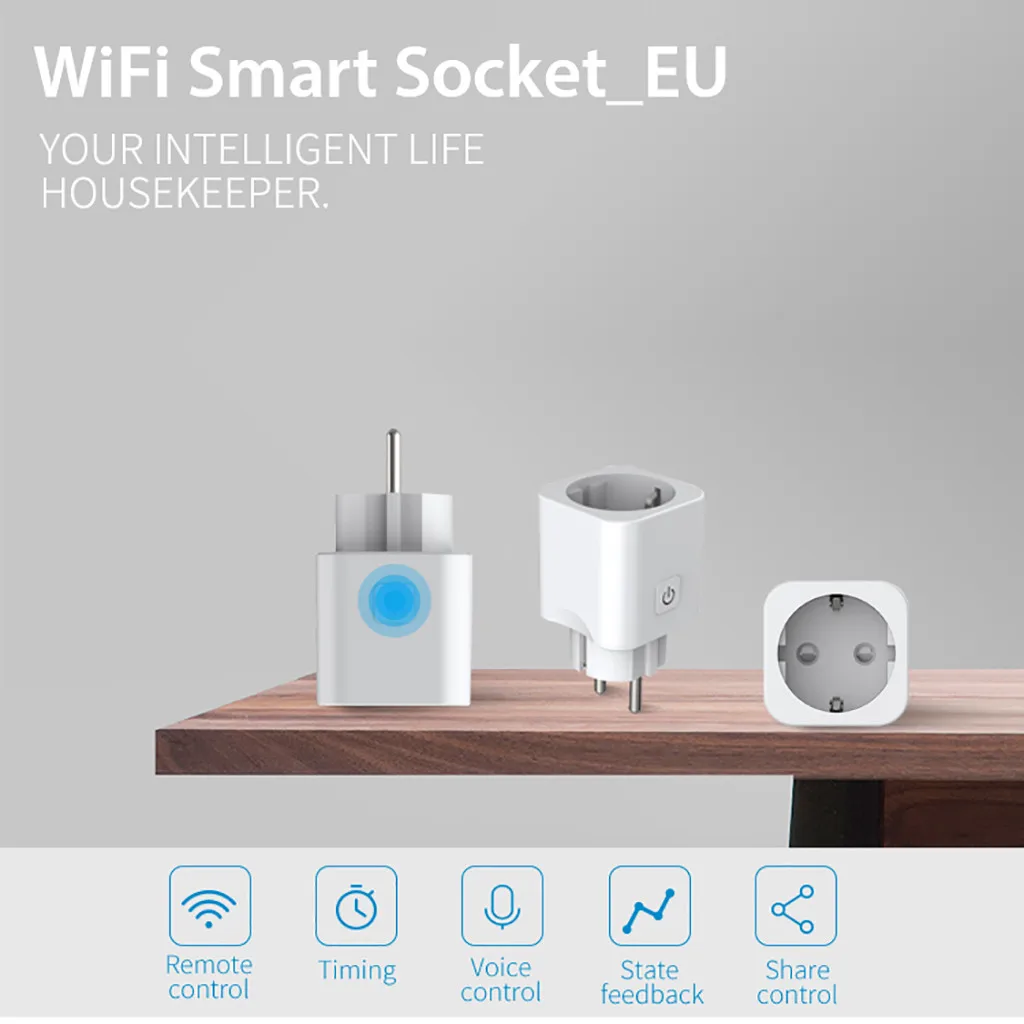 Универсальный умный мини-выключатель с поддержкой Wi-Fi и управлением через