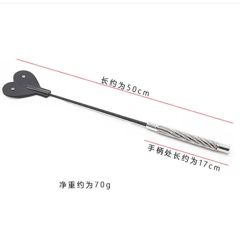 Новые черные кожаные шлепки в форме сердца БДСМ кнут флирт раб секс бондаж игры