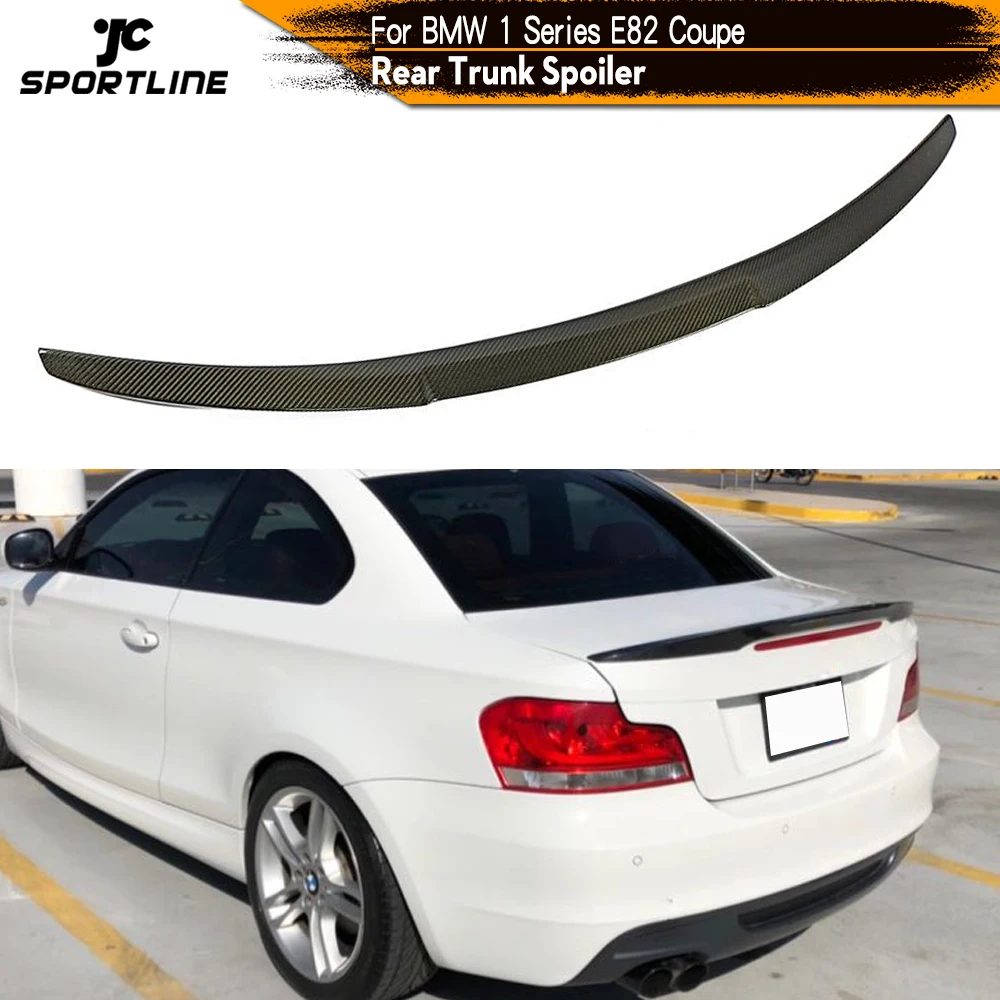 Задний спойлер для багажника из углеродного волокна BMW 1 серии E82 Coupe 2 Door 2007 2012
