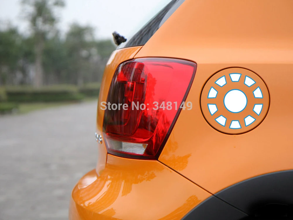 Автомобильный Стайлинг Светоотражающая Автомобильная топливная крышка