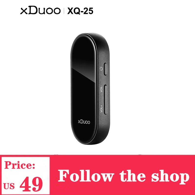 XDUOO XQ-25 плеер Bluetooth Hi-Fi аудио 5 0 Портативный усилитель для наушников ES9118 USB DAC NFC