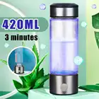 Новый Улучшенный генератор ионизаторов, антиоксиданты, здоровые гидрогены, чашка для воды, качественная водородная чашка для воды 420 мл