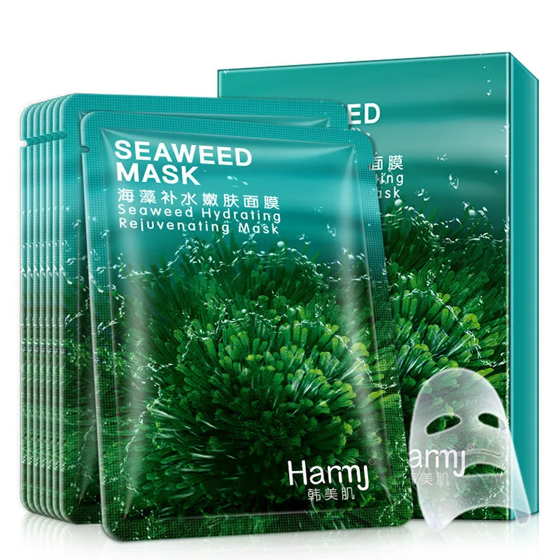 

Seaweed Replenishment Mask Moisturizing Oil Control Thailand Imports Moisture Shrink Pores