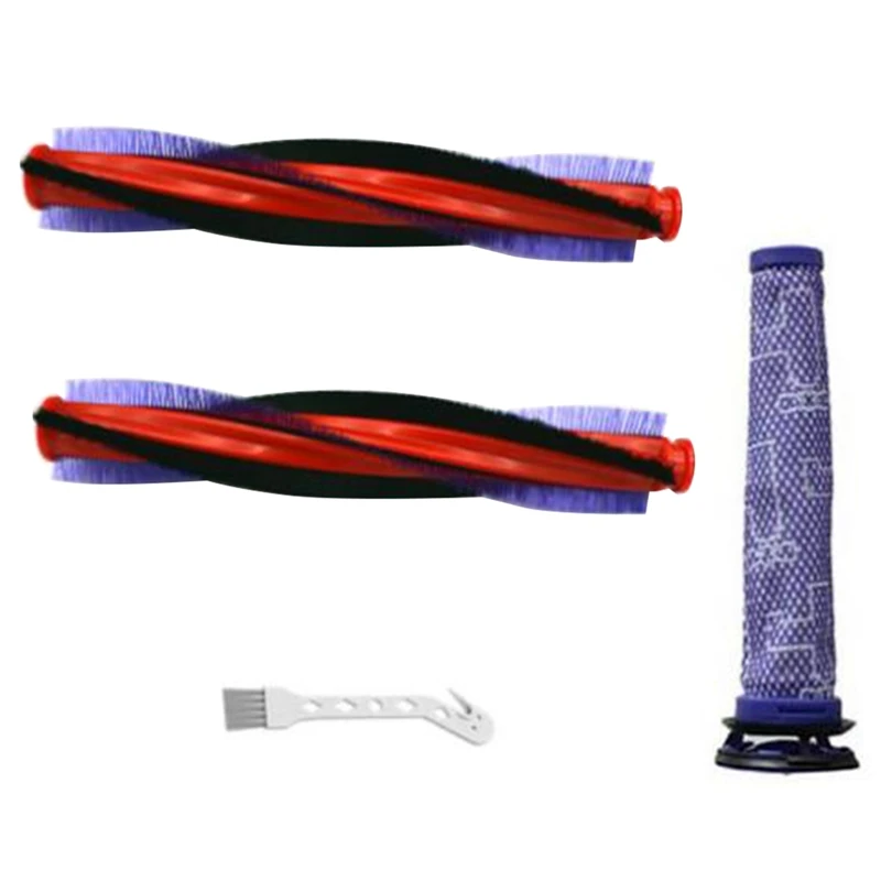 

Роликовая щетка для DYSON V6, пушистая щетина 22,5 см DC59 DC62 SV03, роликовая щетка для очистки в сборе