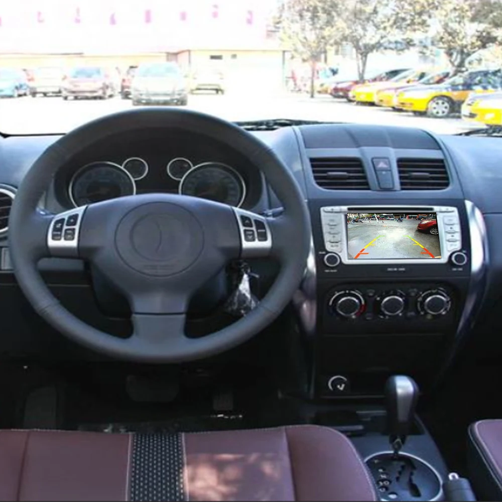 Автомобильный адаптер заднего вида для обратной камеры RCA кабель Maruti Suzuki SX4 Chevrolet S