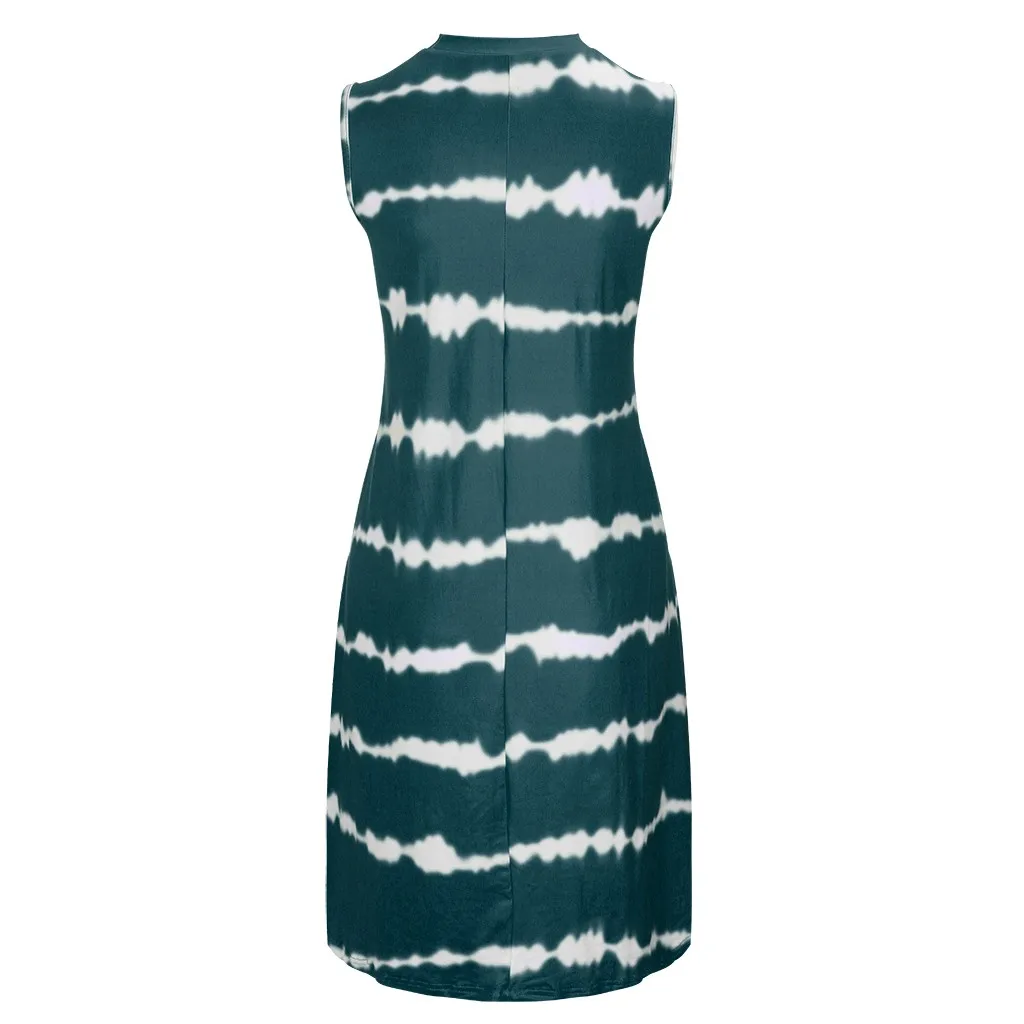 Платье миди женское Плиссированное асимметричное с запахом без рукавов|Женские