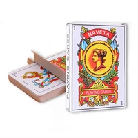 50pcsset spanish playing cards props family party board games poker card tarot gift board game baralho