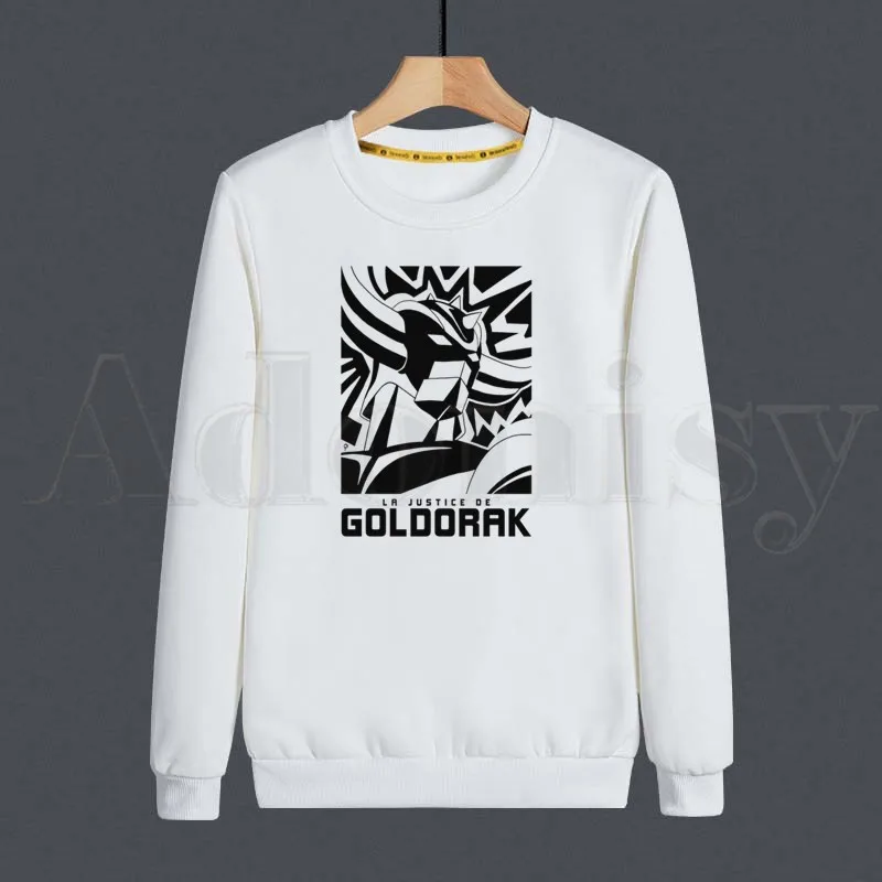 Толстовка грандизер мужская с японским аниме Goldorak свитшот принтом трендовая