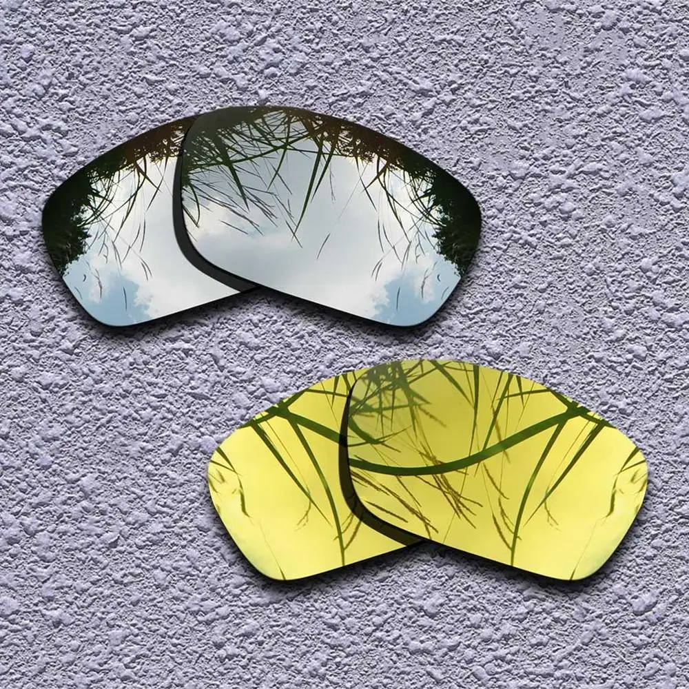 2 пары Поляризованные Сменные линзы для солнцезащитные очки Oakley