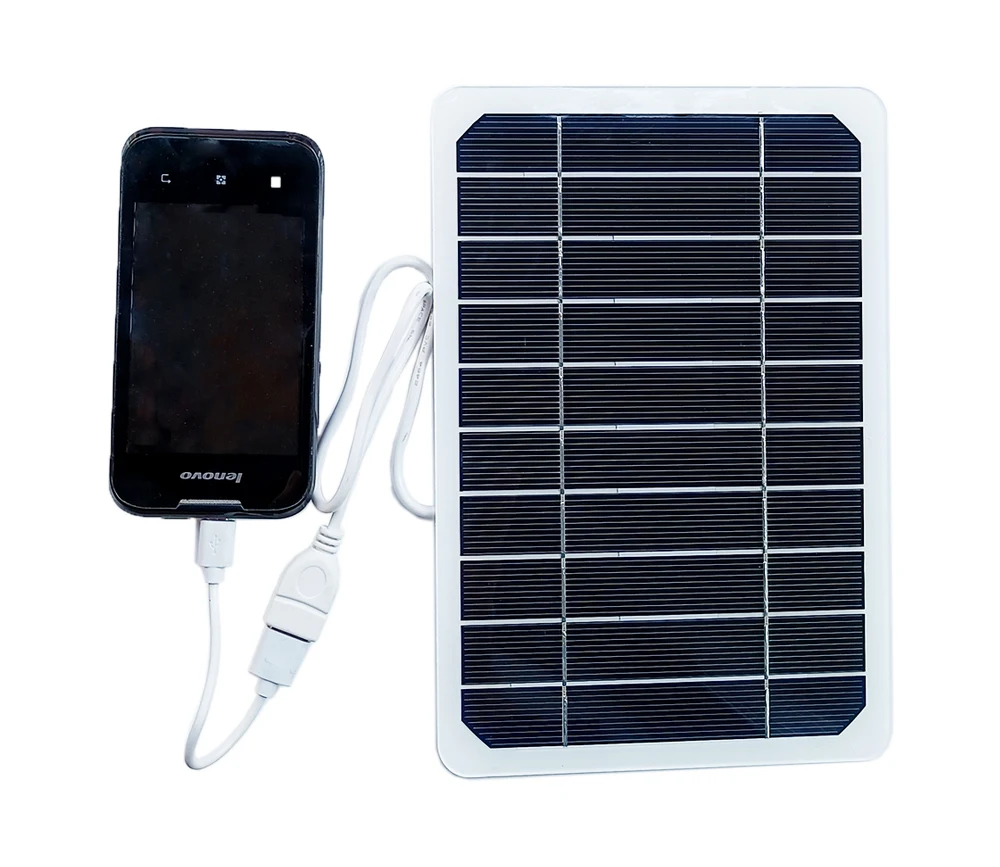 USB Solar Panel Outdoor 5W 5V Portable Mini Charger Panels Camping Fast Polysilicon Travel DIY | Электроника