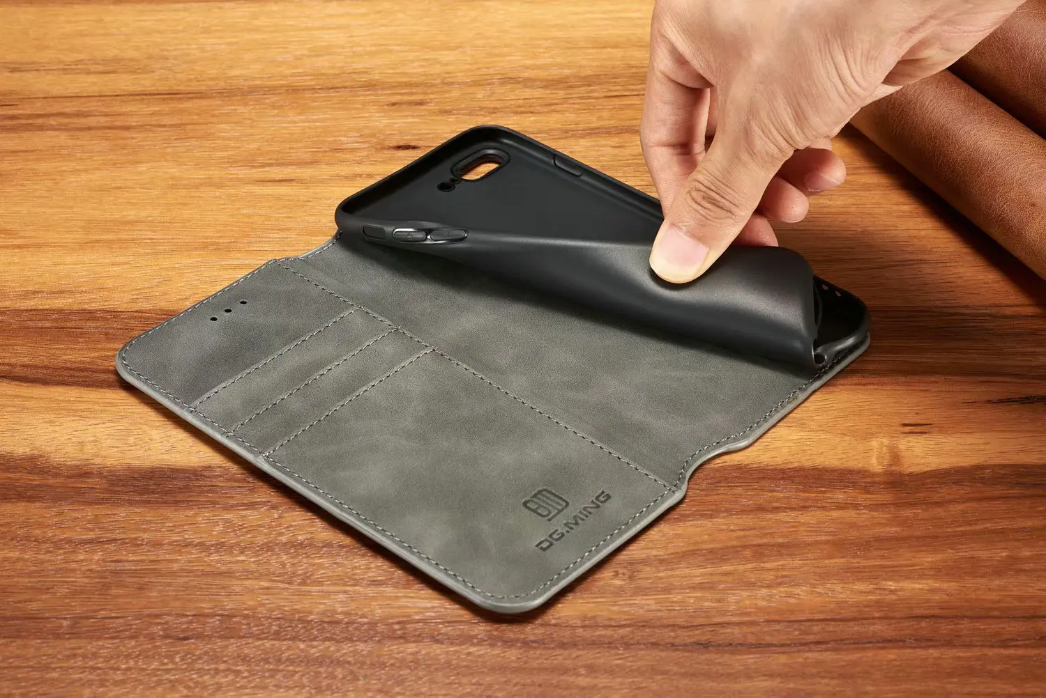 CaseMe Ретро чехол для телефона iPhone 6S 7 8 11 Слот для кредитных карт флип чехол для iPhone X XR XS MAX Hoes