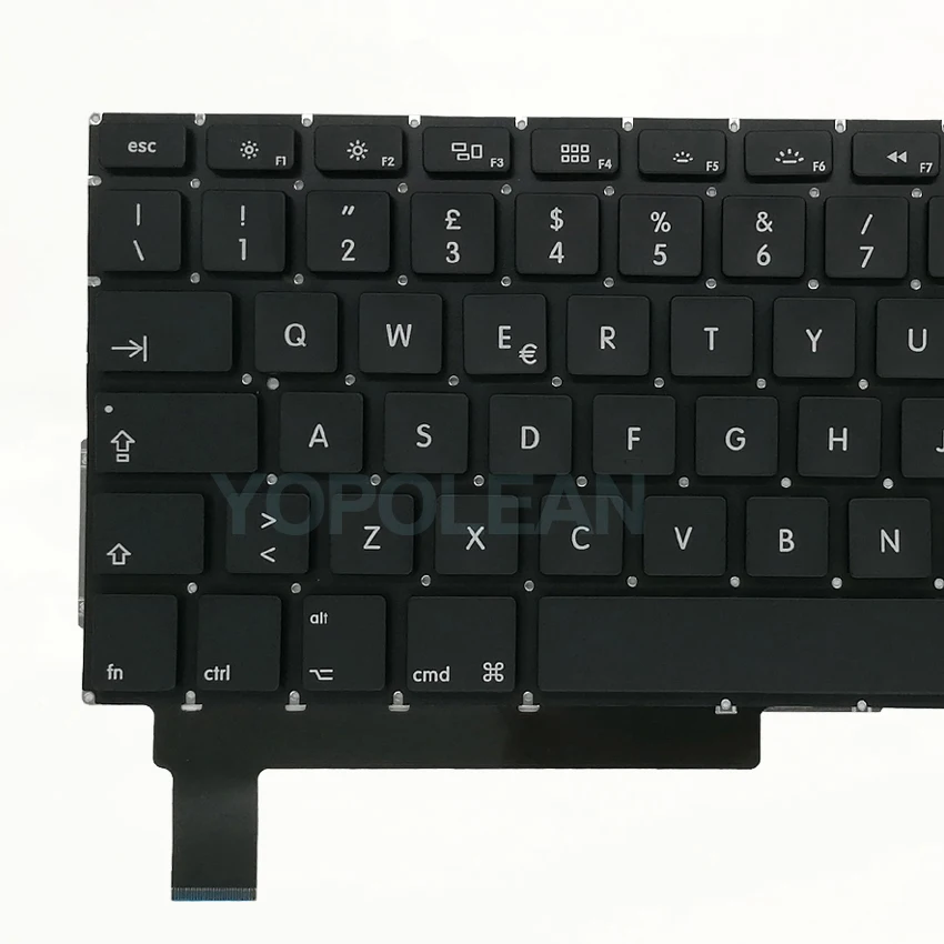 Новая итальянская клавиатура с подсветкой для Macbook Pro Unibody 15 дюймов A1286 2009 2010 2011 2012