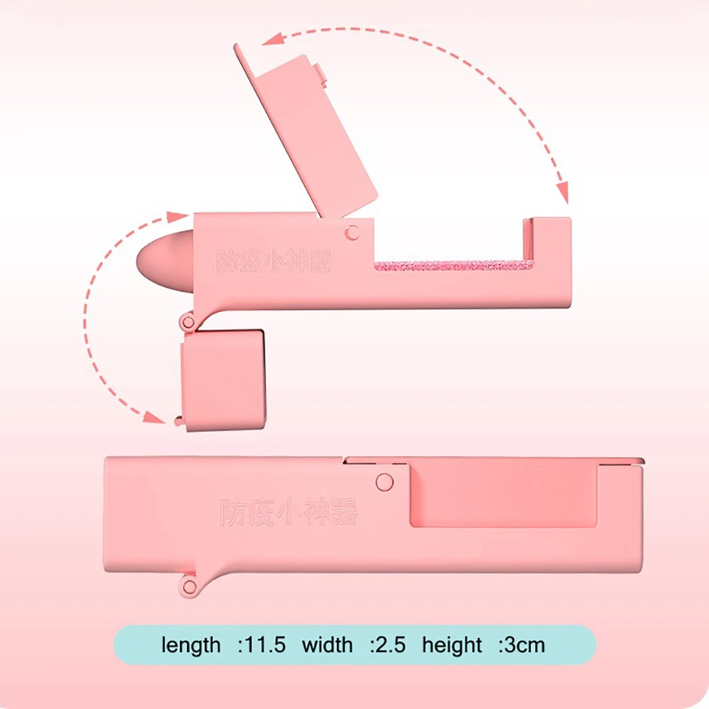 Антибактериальный ручной захват Кнопка Лифт пресс ящик для инструментов