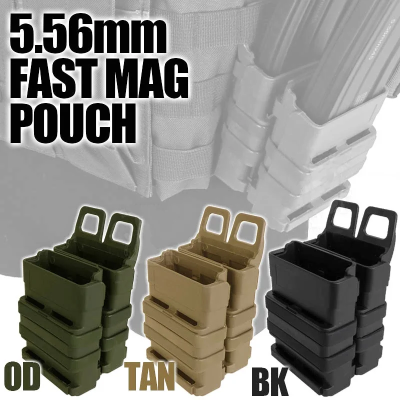 Airsoft FastMag AR M4 5,56 чехол для журналов Тактическая Военная Сумка Wargame Быстрый Чехол для кружек Охотничья винтовка кобура с магазином