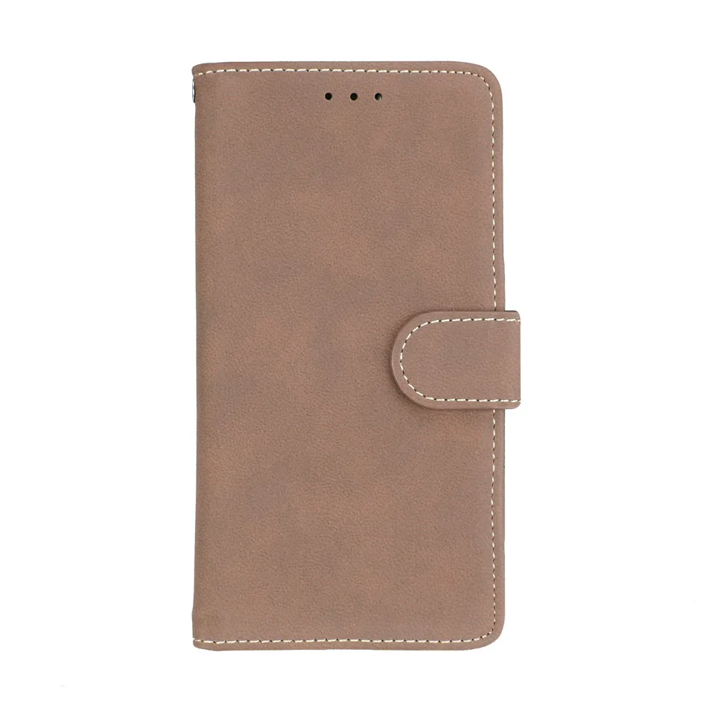 Brown Кожаный чехол-бумажник для Xiao mi Red mi 7 Note 7 Pro Note 6 Pro GO mi 9T Pro mi 8 Lite 9 SE Max Play Pocophone F1 k20 pro Чехол-книжка - Цвет: Brown