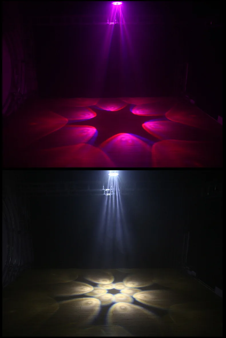 6 глаз маленький пчелиный свет барное сценическое освещение движущаяся голова