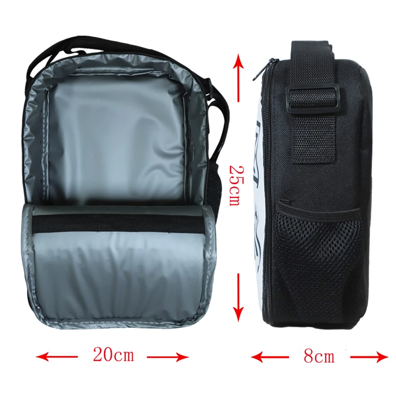 

Afro Girs Princess Africa Brown Girl Cooler Lunch Bag Cartoon Portable Thermal Food Picnic Bags for School Kids Lunch Box Tote