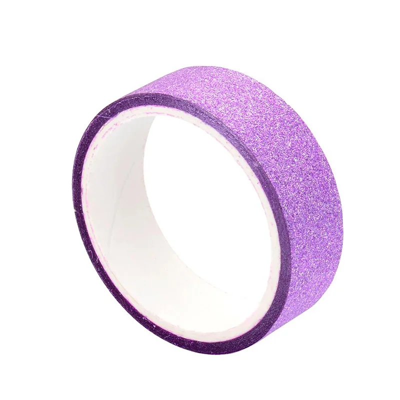 Разноцветные блестящие ленты клейкие декоративные для DIY ежедневного