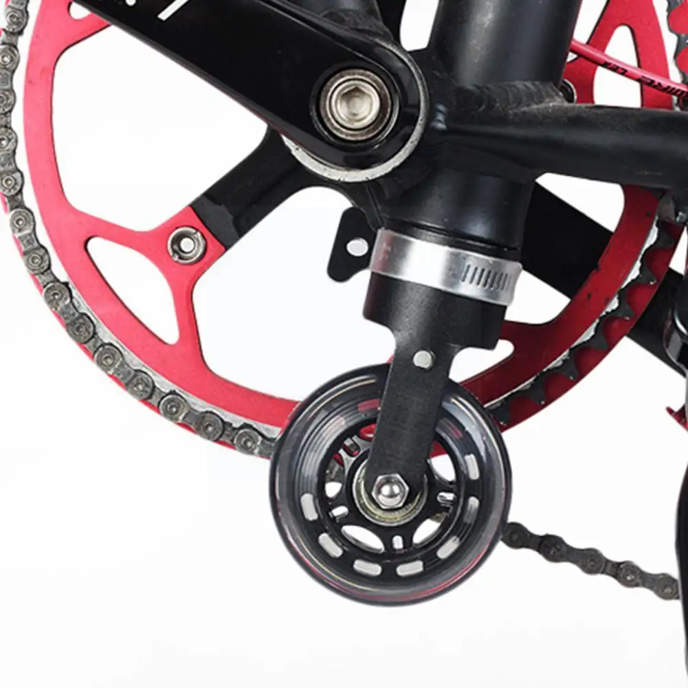 

Scroll Wheel Booster For Folding Bicycle Scroll Wheel Booster Assistor Easy Training Auxiliary Booster Wheel Roller Tools B2B2