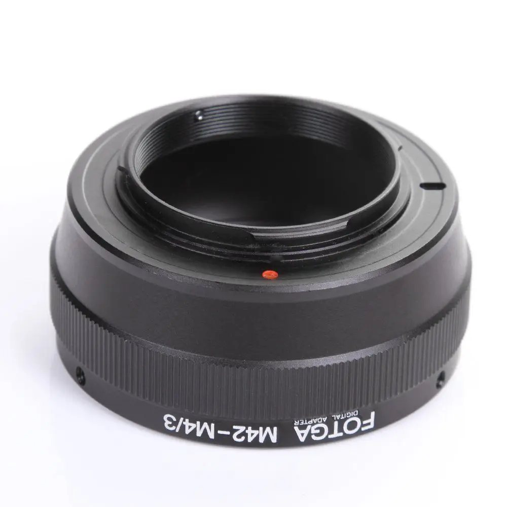 Металлическое кольцо адаптер Fotga для объектива M42 к креплению Micro 4/3 камеры Olympus