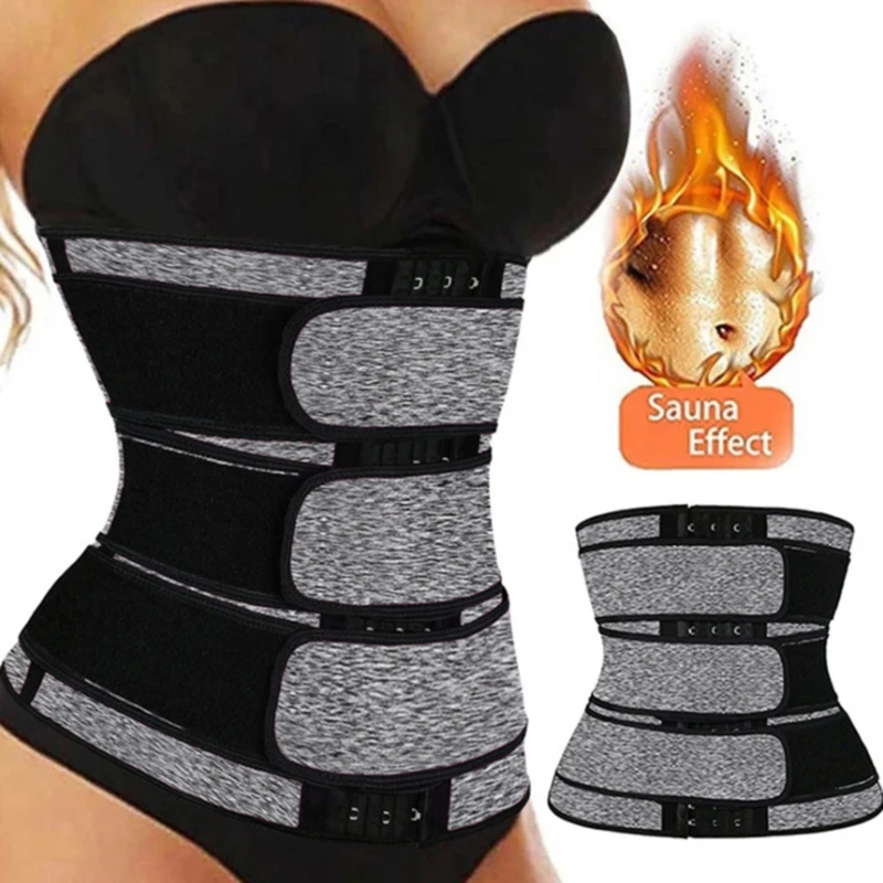 

Sauna Waist Trainer Corset Waist Trainer Body Shaper Sweat Belts For Women Slimming Corset Weight Loss Compression Trimme Belt