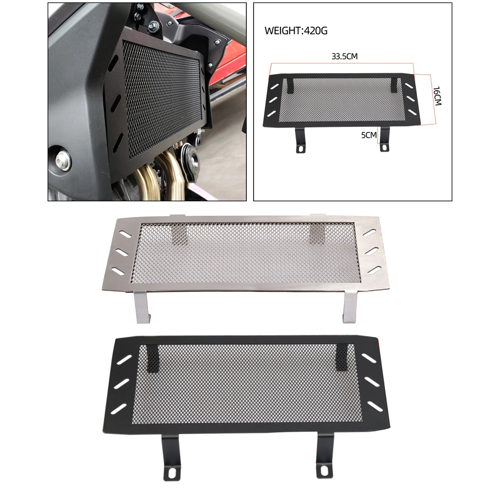 

Motorcylce Stainless Metal Radiator Guard Cover for Kawasaki VULCAN-S 650