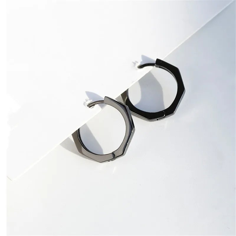 Модные серебряные серьги из стерлингового серебра 925 пробы для мужчин и женщин