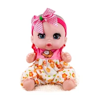 little baby doll 6 inches soft vinyl cry babies diy mini reborn baby doll toys unicorn clothes fit girls xmas gift little dolls