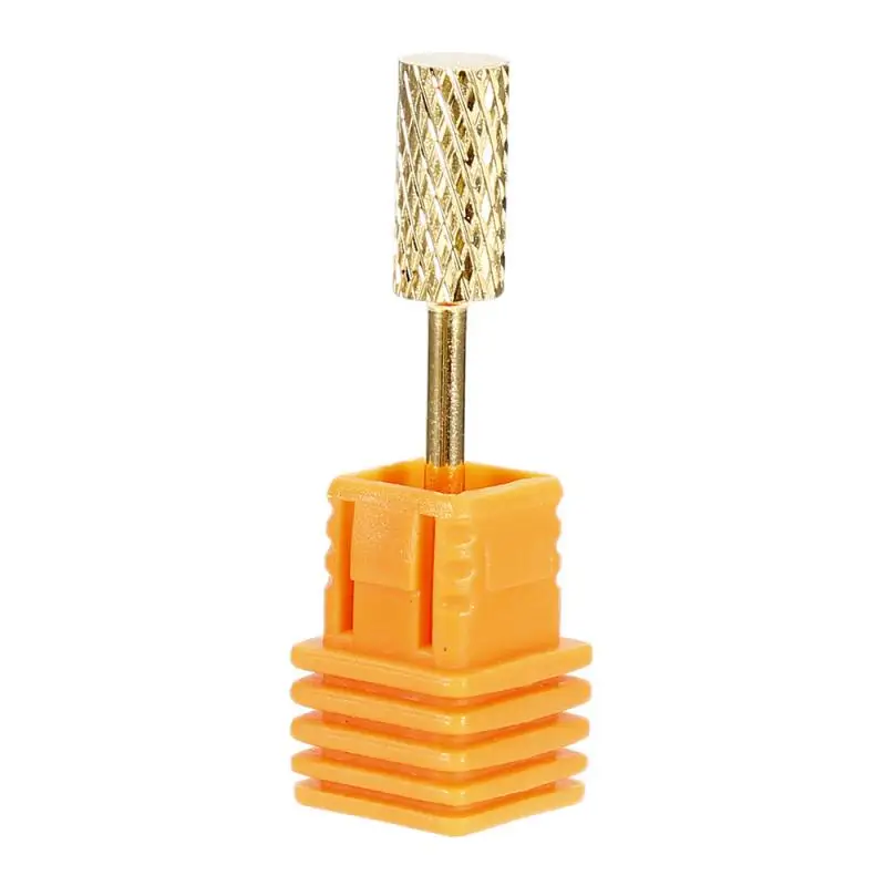 Быстро раскупаемый 1 шт. цилиндрический золото Цвет шлифовальная насадка для