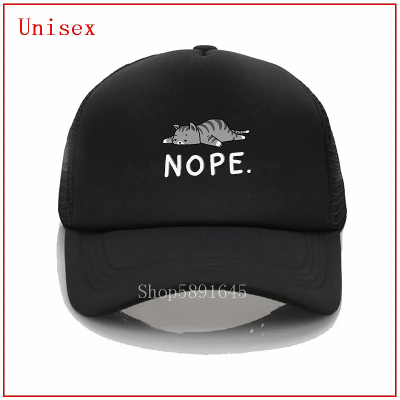 Nope Not Today Белая Женская бейсбольная кепка на заказ Кепка с логотипом лидер продаж