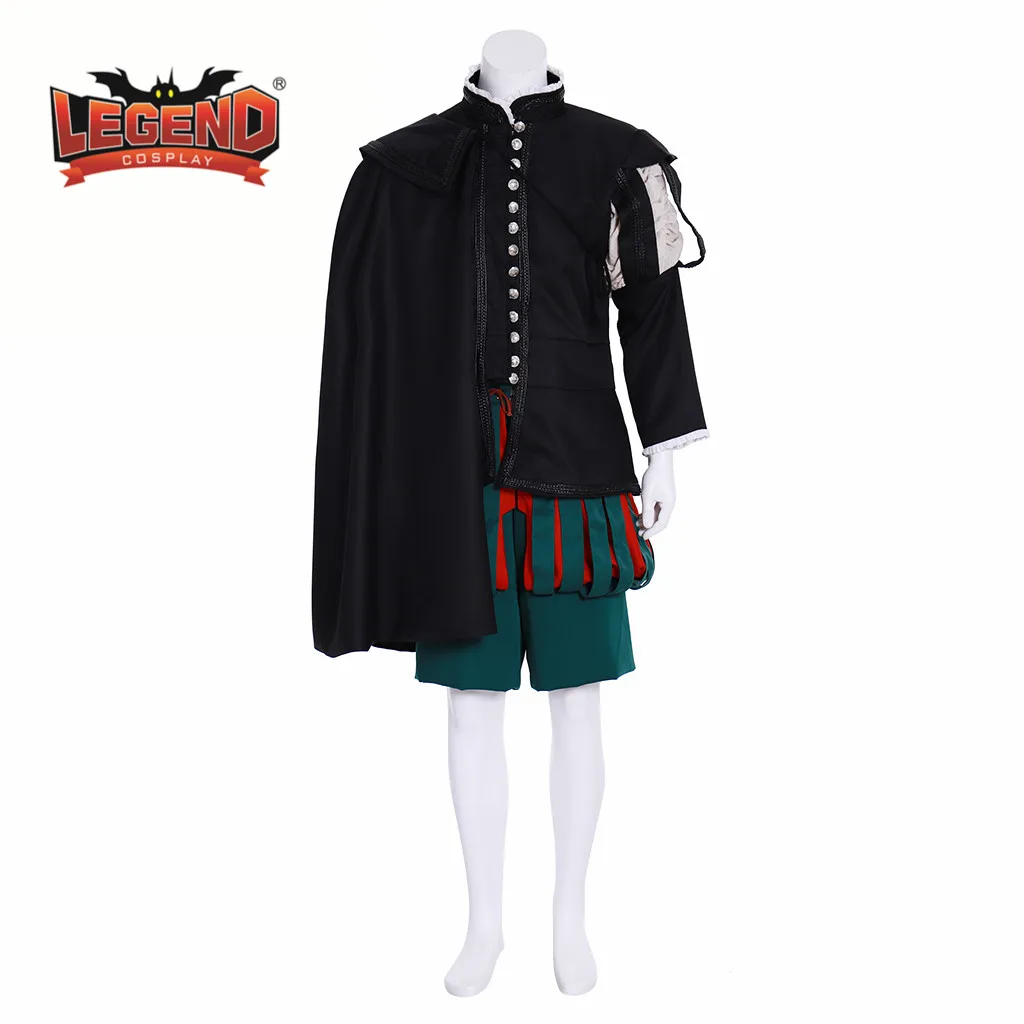 Мужской костюм королевы Элизабет тудора времен средневековья эпохи Возрождения