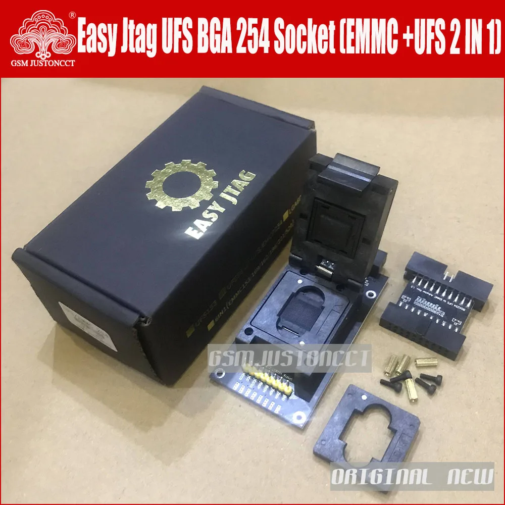 Новинка 2022 оригинальная розетка Easy-Jtag UFS адаптер EMMC 254 с детской системой |