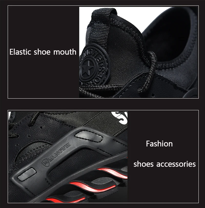 New exhibition waterproof Safety Shoes Autumn Winter Outdoor Men Steel Toe Cap Anti-smashing fashion Lightweight work Boots