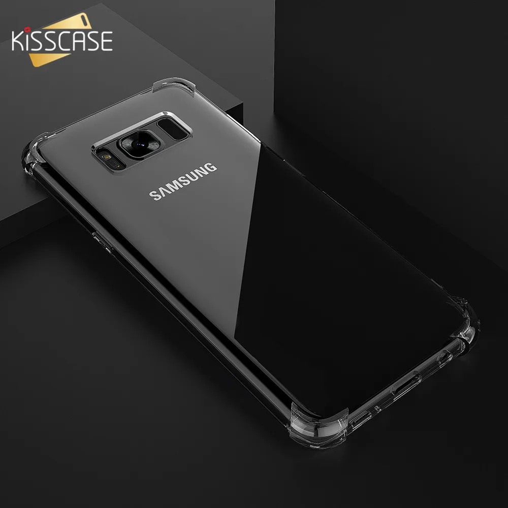 KISSCASE Clear Phone Case For Samsung Galaxy Note 10 Plus 9 8 Soft TPU S8 S9 S10 5G Lite S7 Back Cover |