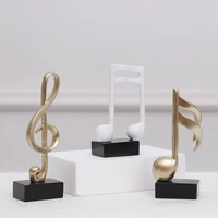 simplicity music trophy stave music notes home decoration crafts antique miniature model decoration ornament birthday gifts