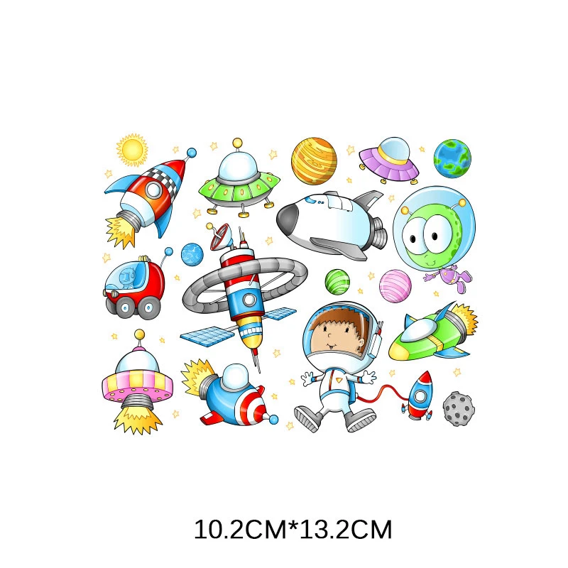 Нашивки с утюгом для космонавта самодельные термонаклейки виниловые нашивки