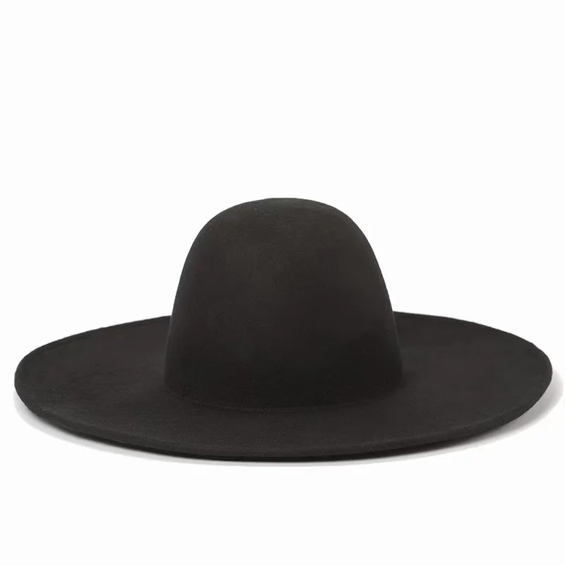 

Женская зимняя шляпа с широкими полями, из 100% шерсти