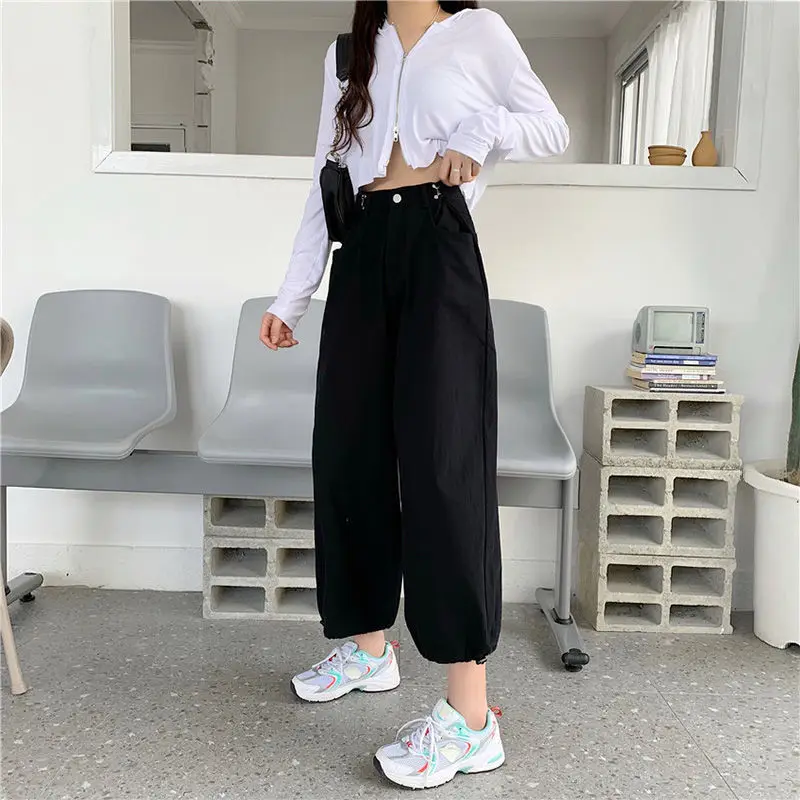 

Loose casual pants women's 2021 spring and summer wear new Korean wide leg legged pants