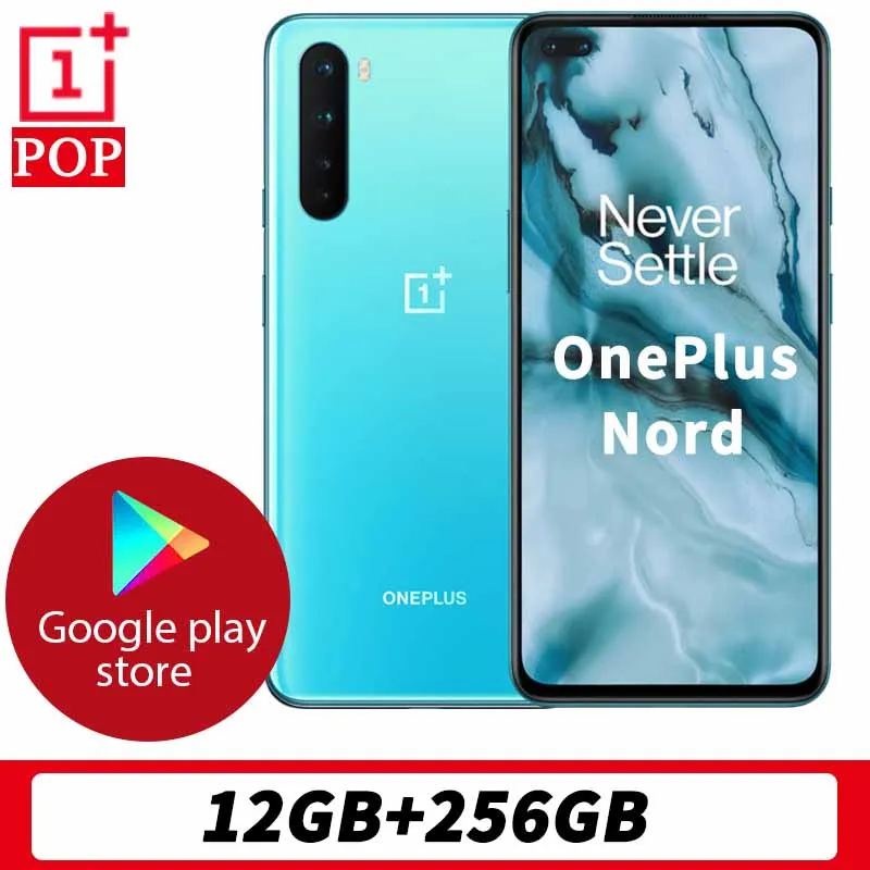 Глобальная версия OnePlus Nord 5G мобильный телефон 6 44 Дюймов Жидкости активно