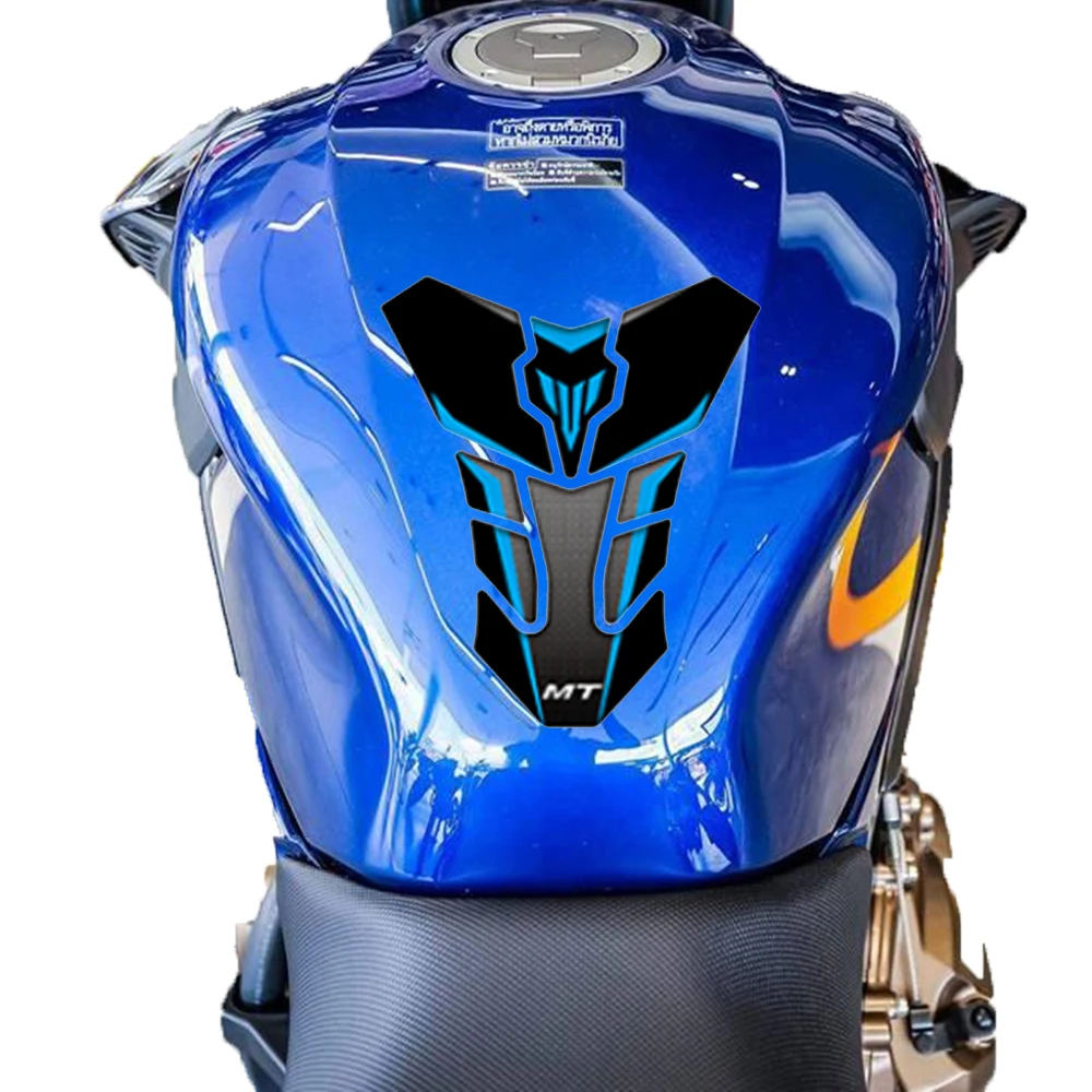 

For YAMAHA MT01 MT03 MT07 MT09 MT10 MT 01 03 07 09 10 Motorcycle Fuel Tank Pad Protection Sticker Fuel Tank Decal 3D