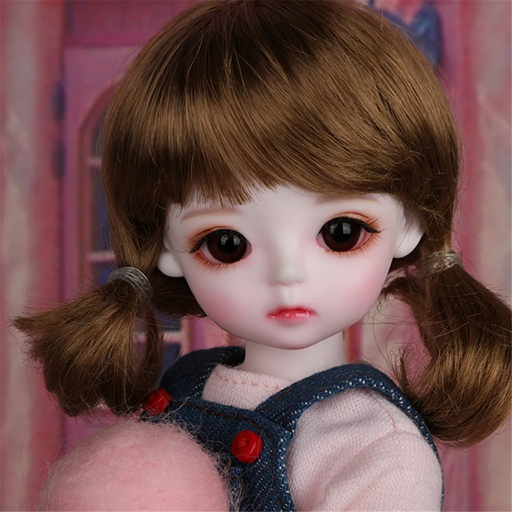 SuDoll 1/6 BJD SD кукла крем для девочек Смола голая Неокрашенная тела + глаза милые